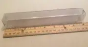 78pk Adj. Length, 1" Dia. Clear Square Packaging Mailing Shipping Storage Tube