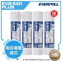 在飛比找PChome商店街優惠-原廠公司貨【水達人】 EVERPOLL 高容雜量濾芯/高容雜