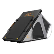San Hima Kalbarri Roof Top Tent Hardshell With Roof Rack + 120W Solar Panel
