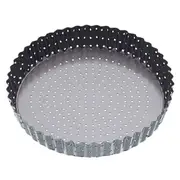 Mastercraft 25cm Crusty Bake Round Pan/Tin Flan/Quiche/Pie/Dish w Removable Base