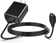 Wall Charger for Garmin Impact Approach X10 S10 S12 S40 S42/Fenix 5 5X Plus Charger Charging Clip Data Cable Cord for Approach S10 S40 S60 X10,Quatix 5 6,Vivoactive 3 4 4S,Vivomove 3 3S Smart Watch