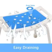 Waterproof Non-Slip Bathroom Shower Stool Cushion Bath Chair Bathtub Seat Mat