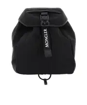 Moncler Trick Buckle Strapped Backpack One size black