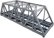 Walthers SceneMaster Cornerstone HO Scale Model Modernized Double-Track Railroad Truss Bridge Kit Collectable