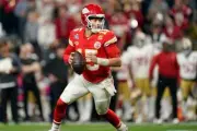 Kansas City Chiefs Football Champions Patrick Mahomes Athlete - POSTER 20"x30"