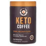 RAPIDFIRE, Keto Coffee, Caramel Macchiato, Instant, Medium Roast, 7.93 oz (225 g)