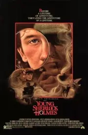 YOUNG SHERLOCK HOLMES ORIGINAL ROLLED 27x41 MOVIE POSTER 1985 STEVEN SPIELBERG