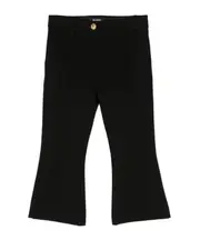 Balmain Kids Mid Rise Jersey Trousers 12,13,14Y,13Y,12Y Black