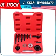13PC Alternator Pulley Removal Tool for GM Ford Engine Power Steering Puller Kit