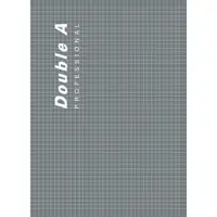 在飛比找PChome24h購物優惠-DoubleA A5小清新系列(方格內頁-灰)膠裝筆記本40