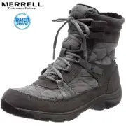 Merrell Womens Approach Nova Mid Lace POLAR Waterproof Snow Winter Boots Size