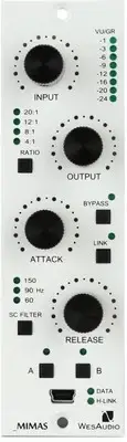 WesAudio MIMAS NG500 500 Series Analog Compressor with Digital Recall