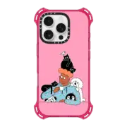 iPhone 16 Pro Bounce Case MagSafe Compatible Coffee & Pets