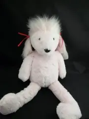 Pottery Barn Kids Pink Valentines Poodle Plush #199