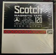Scotch Magnetic Tapes 120 1/4inX600ft