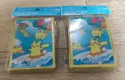 Lot 2 Fly and Surf Pikachu Pokemon Card Sleeve Japanese