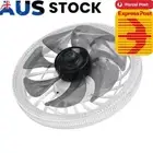 Smart Ceiling Fan Lights 34W 3 Color Lights Adjustable for Home Offices Bedroom