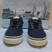 New Sperry Striper LL CVO 7.5 M navy canvas (6464)