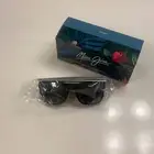 Maui Jim Grey Red Sands Black Matte New in Box