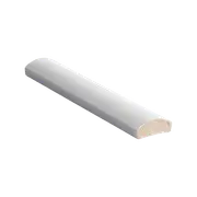 Porta 28x12mm 2.7m White Primed Pine Portaline Curved Wall Bead Dune