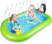 Splash Pads for Baby/Toddlers;Inflatable Kiddie Pool Outside Water Play Toy