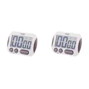 2x Appetito Digital Timer W/Large Lcd Display 100 Minutes Home Kitchen Cooking