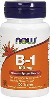 NOW Foods B1 100Mg, 100 Count