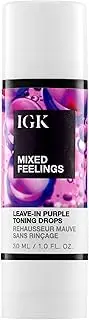 IGK Mixed Feelings Leave-In Toning Drops Blonde 30ml Purple
