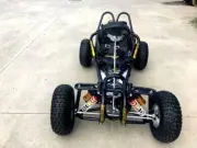 9HP 270CC GO KART SINGLE SEAT ADULT BUGGY QUAD ATV SUSPENSION WET CLUTCH BLACK
