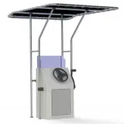 Oceansouth T-Top Large 1.4m x 1.7m Black