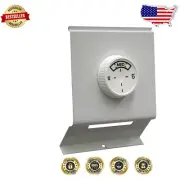 Full Size Electric Thermostat in Classic White for F2500 Convector Heaters