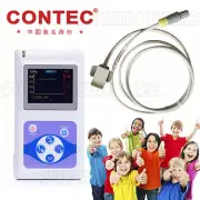 New Child pediatric Kids Pulse Oximeter Blood Oxygen Spo2 Monitor PR+PC software