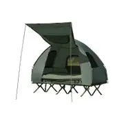 Costway 2-person Pop Up Tent Camping Stretcher W/mattress
