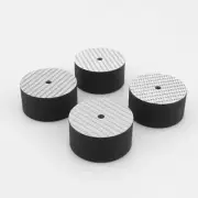 4pcs Carbon Fiber Base Amp Feet Floor Pads Speaker Floor Isolation Stand Spike