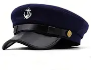 [GRNUS] Newsboy Cap for Women Casual Beret Hat Military Sailor Captain Cap Vintage Painter Fiddler Hat Ivy Peaked Flat Cap