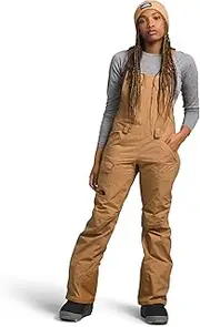[THE NORTH FACE] Women's Freedom Bib (Standard and Plus Size) - Short, Almond Butter, 3X-Large Short