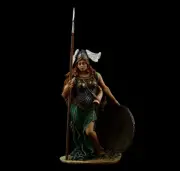 Tin soldier Museum (TOP) Brunhilda or Brynhild, Valkyrie Barbarians