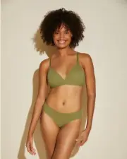 SALE - Cosabella Free Cut Micro Tall Triangle Bra in Aloe - S, M, L