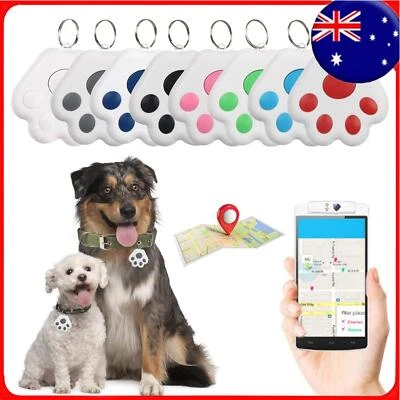 GPS Tracker Dog Pet Mini Tag Smart Finder Locator Key Bluetooth Tracking Tracer`