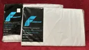 Vtg NEW Sealed Fieldcrest Perfection Percale Twin White Fitted & Flat Sheets USA
