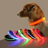 在飛比找ETMall東森購物網優惠-寵物發光項圈，USB充電發光項圈狗狗發光項圈LED發光項圈