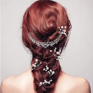 5Pcs Simulate Pearl Hairpins Hairstyles Wedding Bridal Hair