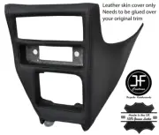 BLACK STITCH DASH CONSOLE TRIM LEATHER COVER FOR LANCIA MONTECARLO SCORPION