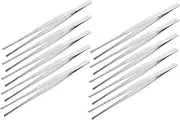 Ergonomic Gardening Tweezers 10pcs Portable Plant Tool for Bonsai Crafts Outdoor Activities