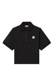 [Kenzo] Kenzo-Polo Ricamata Boke Flower 2.0` In Cotone-Donna S