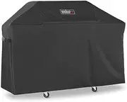 Weber Genesis 300 Series Premium Grill Cover, Heavy Duty and Waterproof, Fits Grills Up to 62 Inches Wide