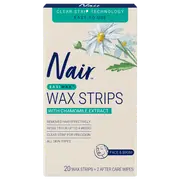 Nair Easiwax Mini Wax Strips 20 Pack