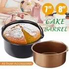 Plate Pot Basket Pan Air Fryer Accessories Cake Tool Bread Baking Cake Barrel