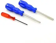 3.8mm + 4.5mm + trigram triwing Security Screwdriver Bit Tool Set For Nintendo NES SNES N64 Game Boy Vintage Games and Consoles by ninthseason