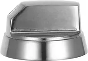 Kisangel 1pc Gas Stove Knob Replacement for Oven and Grill Zinc Alloy Control Knob Compatible Cooktops Easy Installation Comfortable Grip for Enhanced Cooking